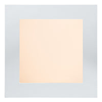 Lucide BRICE LED Badezimmer-Deckenleuchte, dimmbar 15W 3000K, IP44, quadratisch Mattweiß