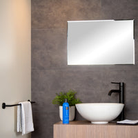 Lucide BRICE LED Badezimmer-Deckenleuchte, dimmbar 15W 3000K, IP44, quadratisch Mattweiß