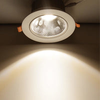 Faretto LED da incasso LCB 5W sostituisce 1250W 3000K bianco caldo