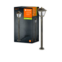 Ledvance ENDURA Classic Tradition utomhus golvlykta E27 Svart/Guld IP44 aluminium 1000mm