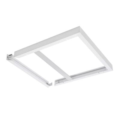 LED Paneel Opbouw 60x60cm Wit Aluminium 75mm Hoogte voor Eenvoudige Plafondverlichting