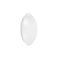 Plafoniera LED rotonda da parete 24W 1920 lumen 3000K IP44 bianca Ø400