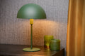 Lucide SIEMON table lamp Ø25cm modern Green steel, E14 fitting, IP20 indoor lighting with cord switch