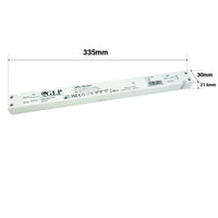 glp led nätadapter 24v 150w slimmad design ip20 6.25a