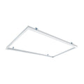 Cadre encastré pour panneau LED Tsong 120x30cm Aluminium blanc, IP20, 220-240V, certifié CE RoHS