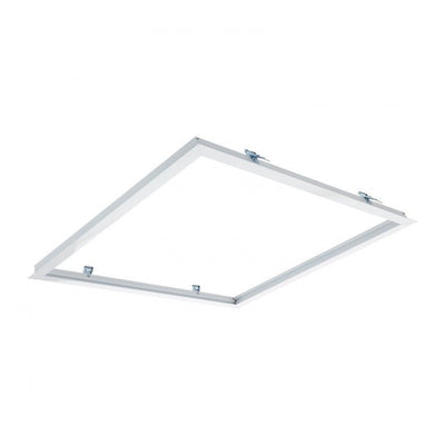 Led-paneel 30x30cm inbouwframe wit aluminium, ip20, 220-240v, ce en rohs gecertificeerd