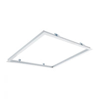 LCB LED panellist ramme 30x30cm indbygget montering, Hvid aluminium, IP20, 220-240V, CE RoHS