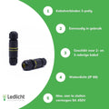 lc led lamp 220-240v ac 4000k 5000 lumen ip20 ce rohs gecertificeerd