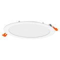 LED inbouw downlight slank 22W, 2000 lumen, 4000K, 110 graden stralingshoek