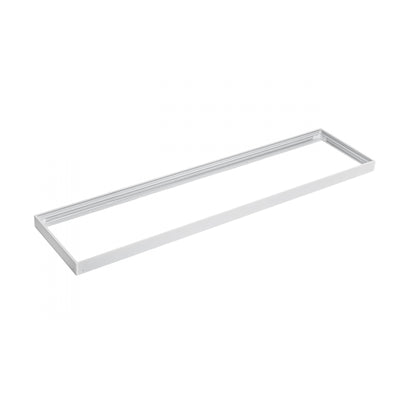 Spectrum led frame voor opbouwarmatuur 300x120mm wit, energiebesparend design voor optimale ruimteverlichting