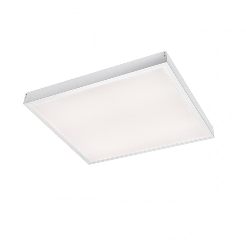 Spectrum Algine LED-Armatur 600x600mm, weiß, Aluminiumgehäuse, geeignet für Oberflächenmontage, langlebige Beleuchtung