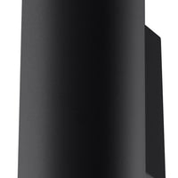 Aigostar LED vägglampa Svart LOOPEZ med 1x GU10-sockel IP20 aluminiumhölje CE RoHS