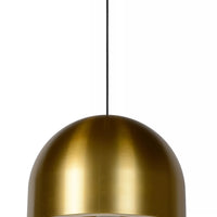 Lucide AKRON LED hanglamp E27 50W matte gouden aluminium 60mm