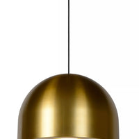 Lucide AKRON lampadario a sospensione Ø50cm, attacco E27, finitura Ottone Oro Opaco, IP20, alluminio, CE RoHS