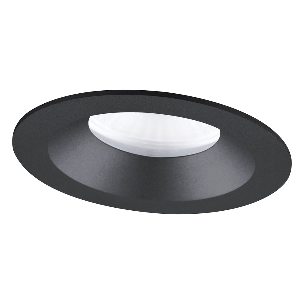 Ledvance brandklassad infälld LED-spotlight 8W 3000K dimbar IP65 Svart 90CRI 36° spridning