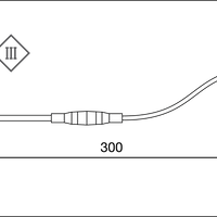 Ledvance brandklassad infälld LED-spotlight 8W 3000K dimbar IP65 Svart 90CRI 36° spridning