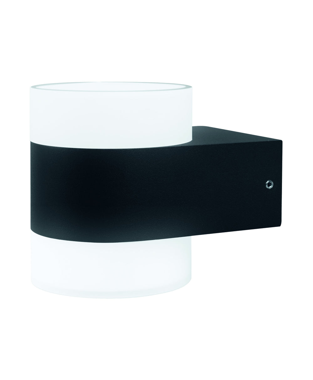 Ledvance ENDURA Style UpDown Puck LED Wandlamp 13W 3000K 980 lumen IP44 Donkergrijs Buiten