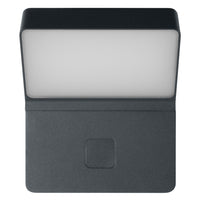 Ledvance ENDURA STYLE Luz de Pared LED 12W 3000K 750 lúmenes IP44 Gris Oscuro Exterior Montaje en Superficie