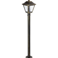 Ledvance ENDURA Classic Tradition utomhus golvlykta E27 Svart/Guld IP44 aluminium 1000mm
