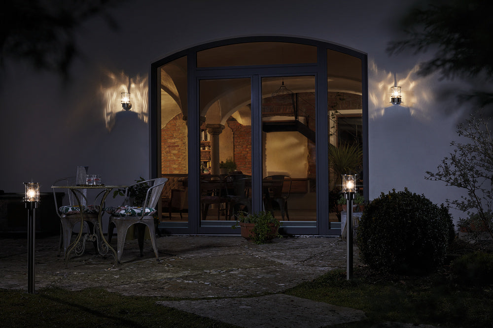 Ledvance ENDURA Classic Post 80cm E27 Lampada da percorso LED da esterno in acciaio inox IP44