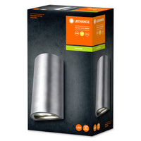 Ledvance ENDURA STYLE UpDown LED Wandlamp 12W 3000K 700 lumen IP44 Aluminium Buiten Opbouw