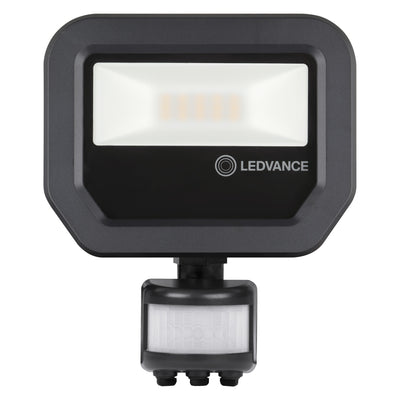 Tsong LED schijnwerper sensor gen 3 zwart 8W 1200 lumen 100° 840 koelwit IP66