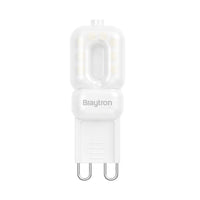 Cápsula LED G9 de Braytron, 3W regulable, 3000K blanco cálido, 260 lúmenes, ángulo de haz de 240°, 220-240V
