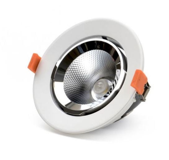 LCB downlight LED 10W con opciones de 3000K o 4000K, chip Philips, IP20