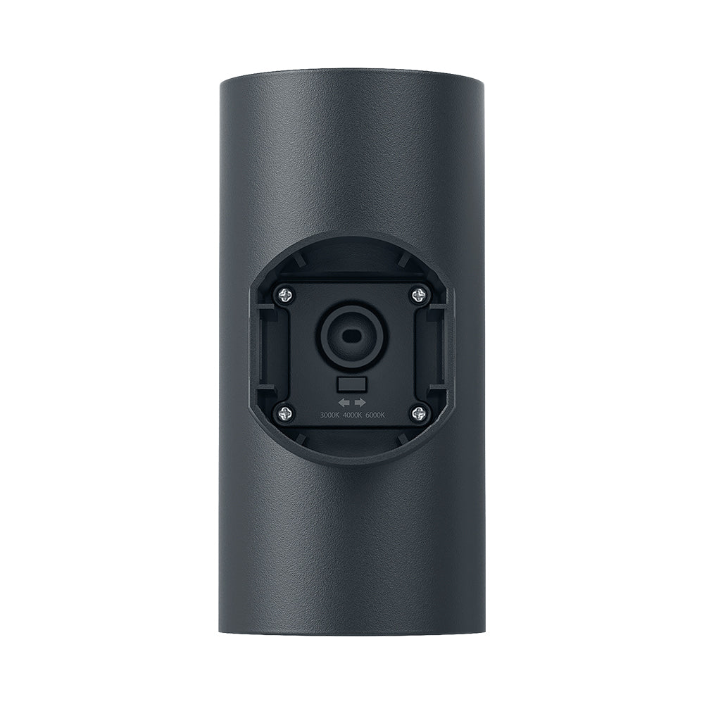 Braytron lampada da parete LED per esterni 2x9W IP65 3IN1 1780 lumen grigio