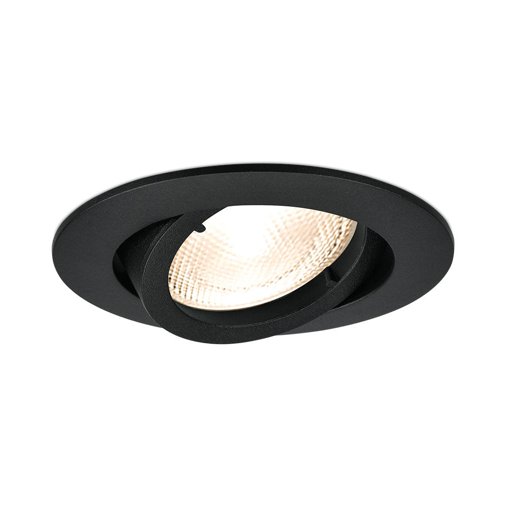 Braytron 35W GU10 inbouwspot zwart 82mm MR16 lumens binnenverlichting