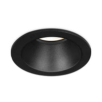 Faretto da interno Braytron, attacco MR16, 35W, alluminio nero, diametro 85mm