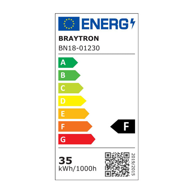 Braytron LED buislamp 35W 6500K 3600 lumen IP40 220-240V Wit 1175mm koel wit binnenverlichting