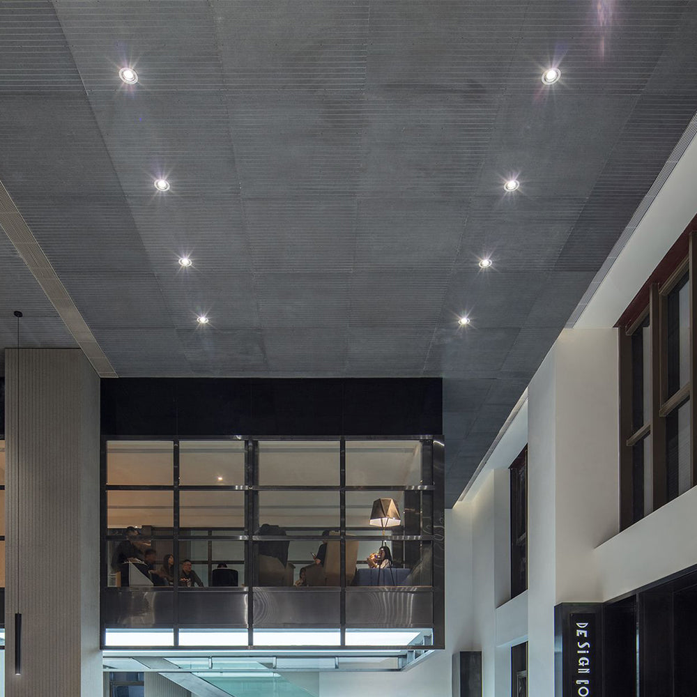 Braytron LED inbouwspot 7W IP54 Aluminium Zwart 89mm zaagmaat 70mm binnenverlichting