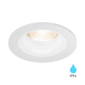 Braytron LED inbouwspot, 7W, IP54, Aluminium Wit, 89x35mm, GU10 fitting, gebruik binnen buiten