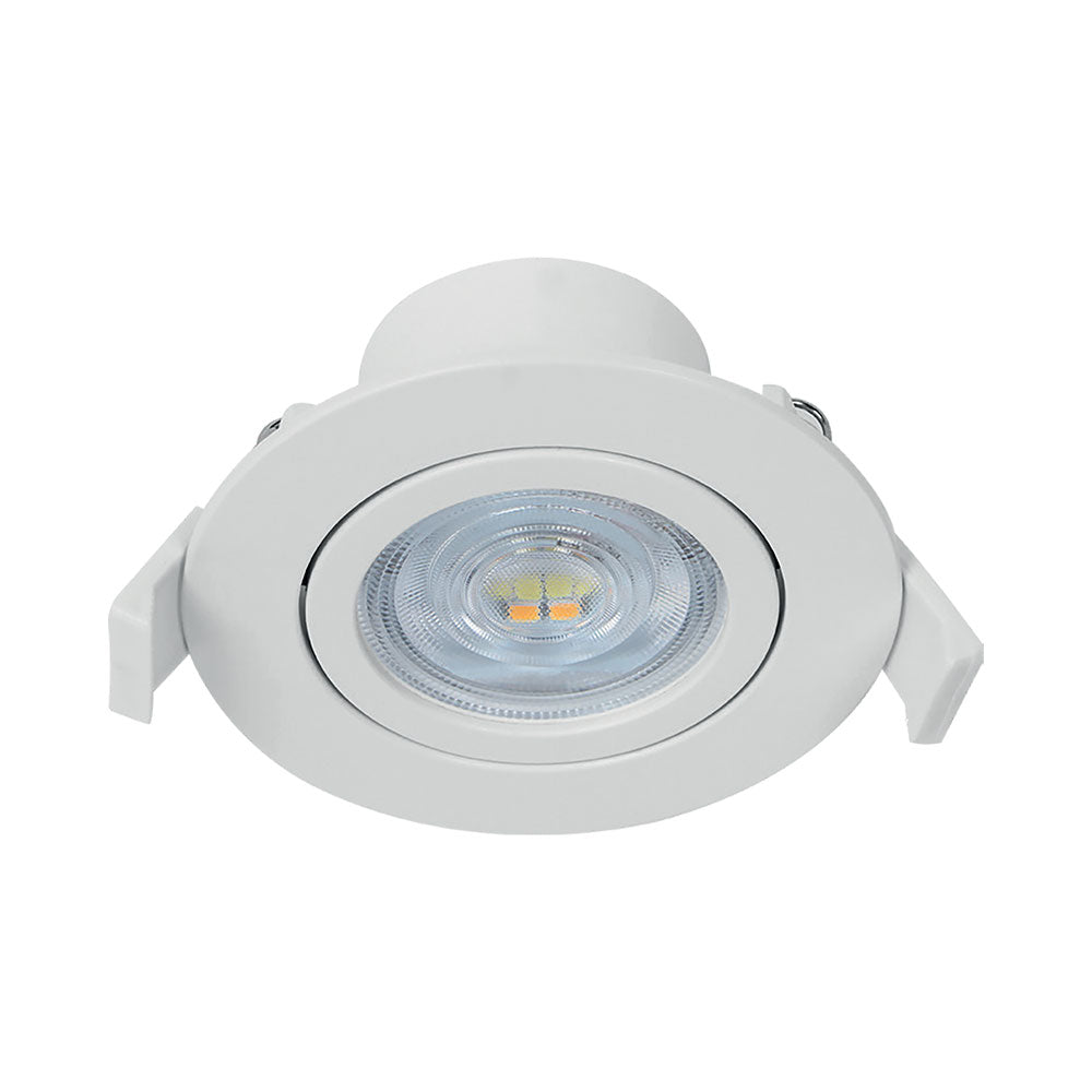 Braytron LED Spot 7W 220-240V 3-in-1 CCT Dimbaar Rond Wit IP20 630 lumen 38° Bundel
