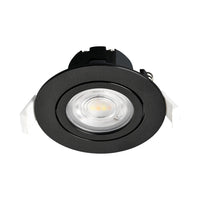 Braytron LED Spot 7W Zwart Rond 3-in-1 CCT Dimbaar 220-240V 630 lumen IP20 38° Binnenverlichting