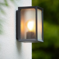 Lucide LED buitenmuurlamp kooi met E27 fitting en IP44 classificatie