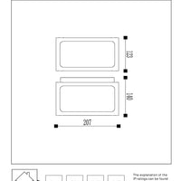 Lucide LED buitenmuurlamp kooi met E27 fitting en IP44 classificatie