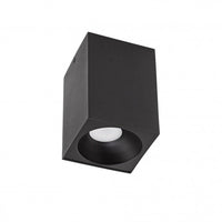 Spectrum LED takplafondspot cube matt svart 95x95x138mm exkl. LED spot för modern belysning