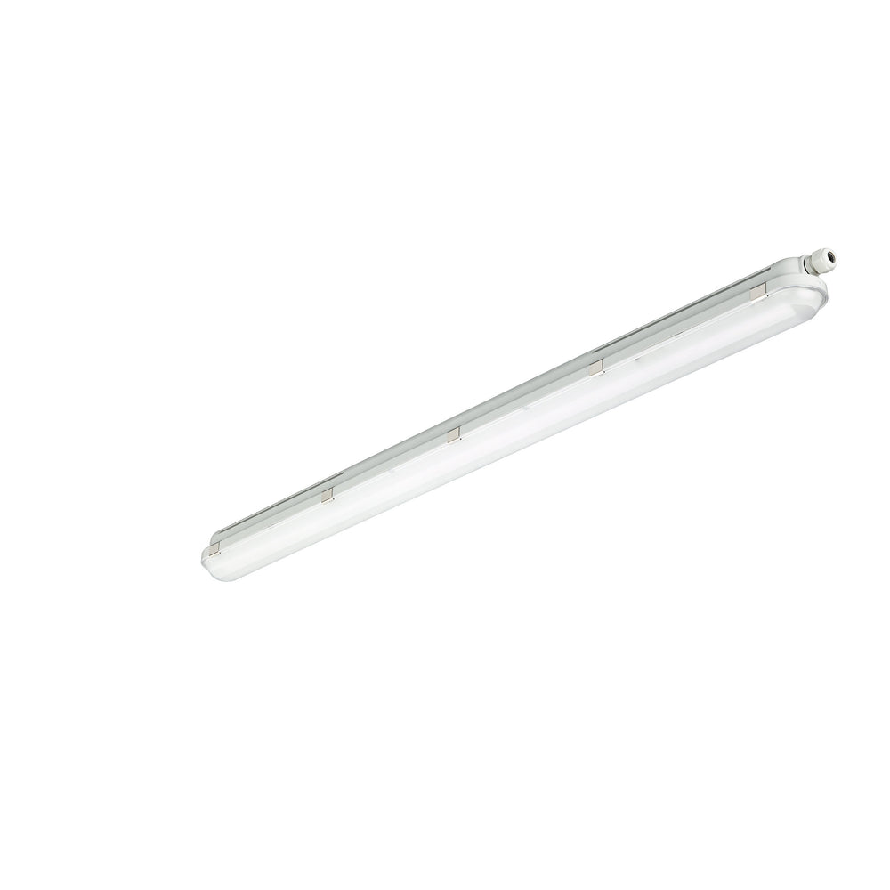 Philips CoreLine WT120C G2 LED vattentät armatur, 29W 4000K 4000 lumen, IP65 IK08, 1215mm Grå