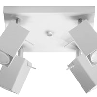 LED Plafondspot wit MERIDA - 4 x GU10 aansluiting