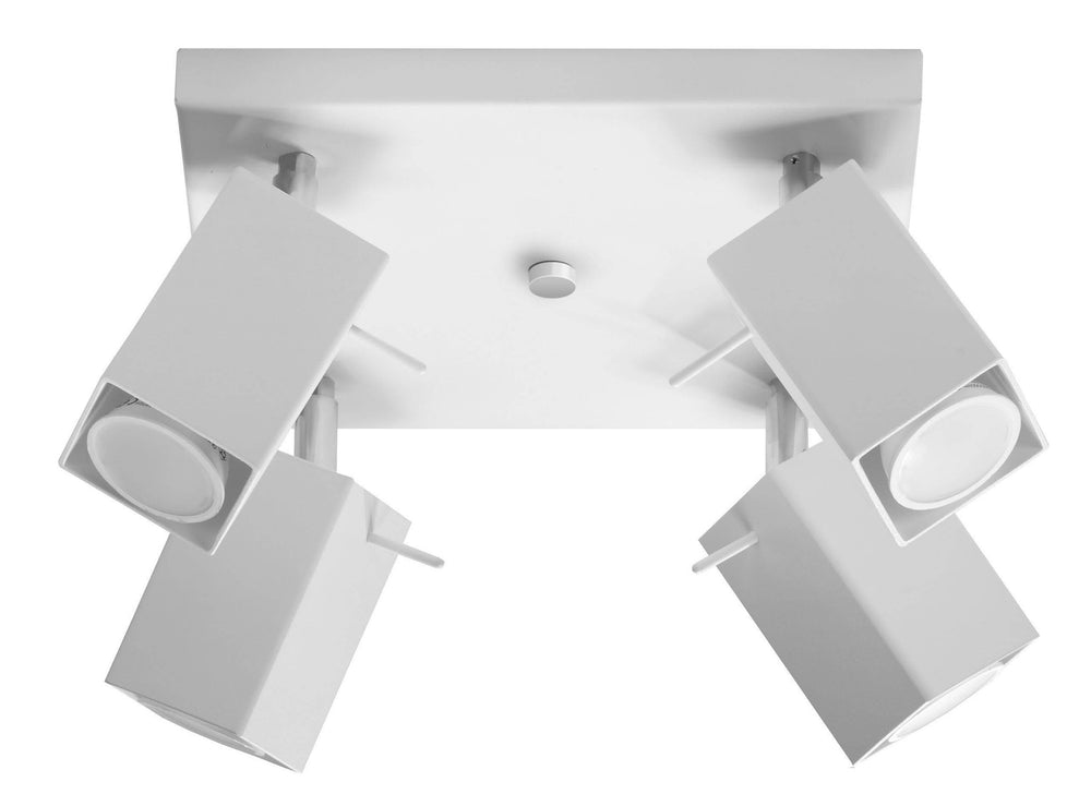 LED Plafondspot wit MERIDA - 4 x GU10 aansluiting