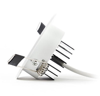 Spot encastré LED LCB 3W orientable 4000K puce Philips 220-240V IP20 dimmable CE RoHS