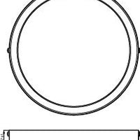 Philips LED DN065C G4, energy-efficient recessed downlight for warm lighting 3000K