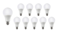 Spectrum E27 LED Lampenpaket 10x A60 10.5W 1521 Lumen 3000K Philips Chip 220-240V 120° CRI 80 IP20 CE RoHS