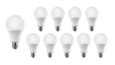 Spectrum E27 LED lamp A60 10.5W 3000K 1521 lumen 220-240V Philips chip 120° bundel niet dimbaar 10-pack