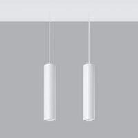 LED Hanglamp wit LAGOS - 2 x GU10 aansluiting