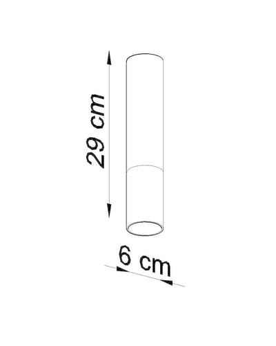 LED Plafondspot zwart goud LOOPEZ - 1 x GU10 aansluiting