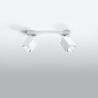 LED Plafondspot wit MERIDA - 2 x GU10 aansluiting