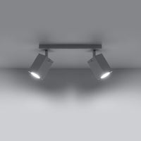 LED Plafondspot wit MERIDA - 2 x GU10 aansluiting